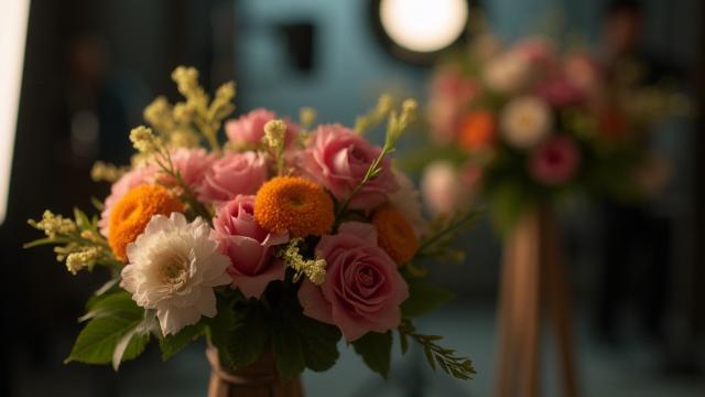 Videoproduktion Still: Blumenarrangements